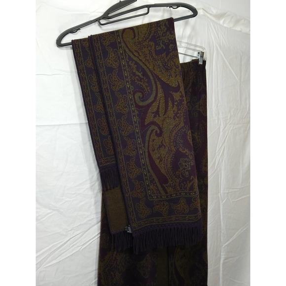 Nina Leonard Vintage Two-Piece Skirt Scarf Set - Picture 8 of 14